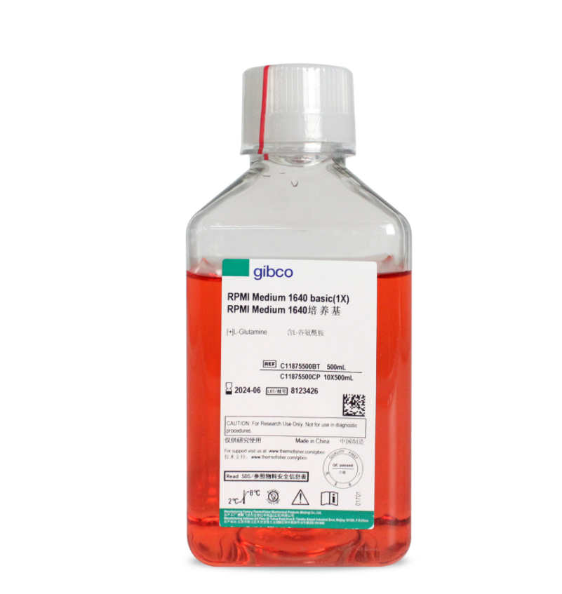 C11875500BT 國(guó)產(chǎn)RPMI1640培養(yǎng)基（含L-谷氨酰胺，不含HEPES）